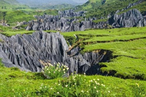 风景图集：最美四川墨石公园景区，风景宜人